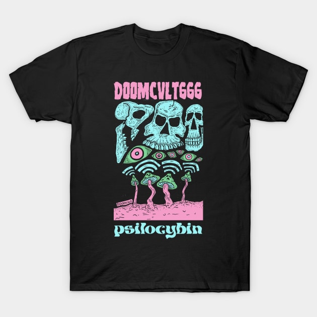 SHROOMS T-Shirt by DOOMCVLT666